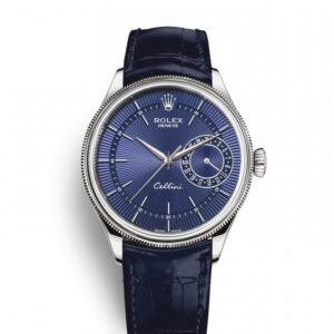 Rolex Cellini Date 50519 Blue Blue Strap - 39m